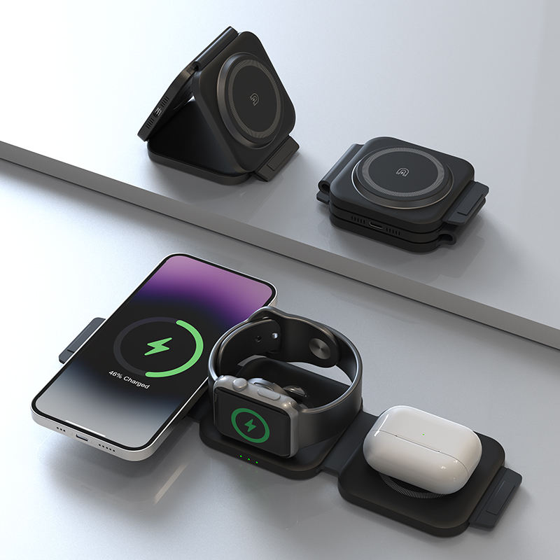 3in1 Magnetic Foldable Charger Main Image