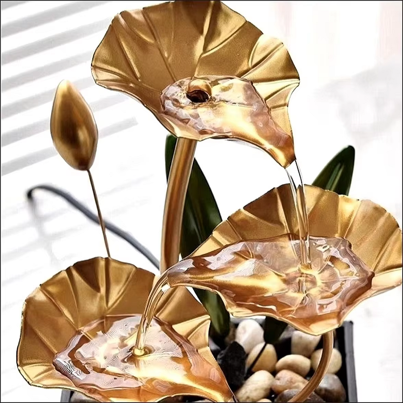 Metal Tabletop Water Fountain