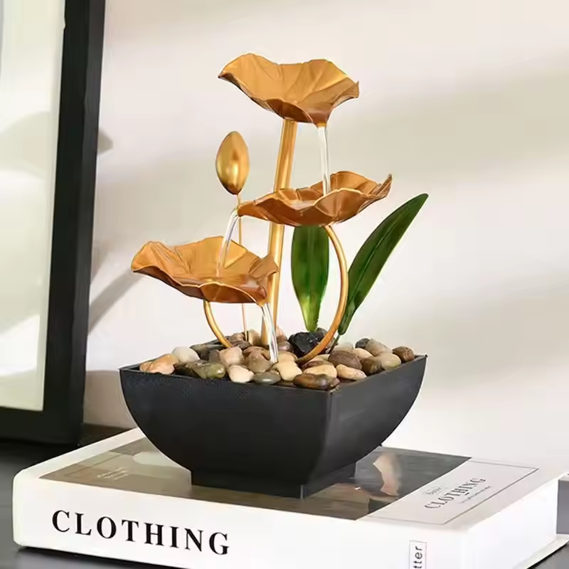 Metal Tabletop Water Fountain