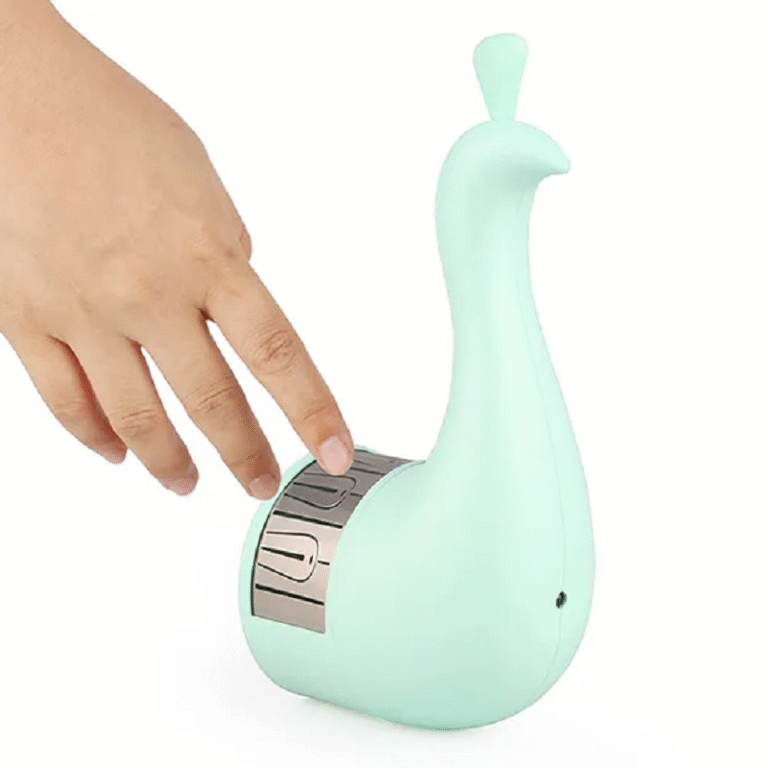 Control your peacock lamp three ways—use the remote to dim, pick colors, set timers, and adjust pulse effects; tap the metal band to cycle and lock in hues; and enjoy dozens of romantic, customizable LED light modes—all in one sleek fixture.